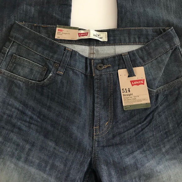 LEVI'S 514 Straight Leg Husky Slim Fit Jeans - Picture 4 of 6